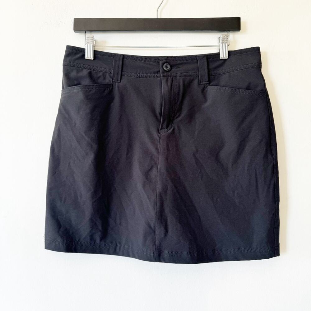 Eddie Bauer Black Athletic Skirt Skort 6
